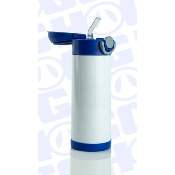 Peppa Pig Toddler Sublimation Reusable Tumbler with Straw,Sz 12 oz Pink, Yellow - Picture 7 of 7